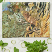 聖レミの道、女性の姿 キッチンタオル (折り畳み)