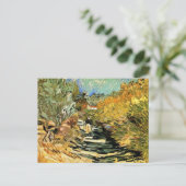 聖レミの道(女性像) ポストカード (スタンド正面)