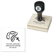 聖ロザリオビーズヴァージンメアリーラバースタンプ ラバースタンプ (押印)