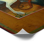 聖ロシアのジョージとドラゴンのアイコン ポスター (角)