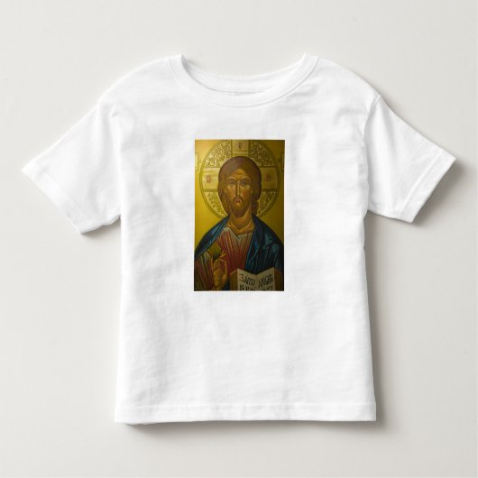 聖ロシアの上智教会のアイコン/ トドラーTシャツ (正面)