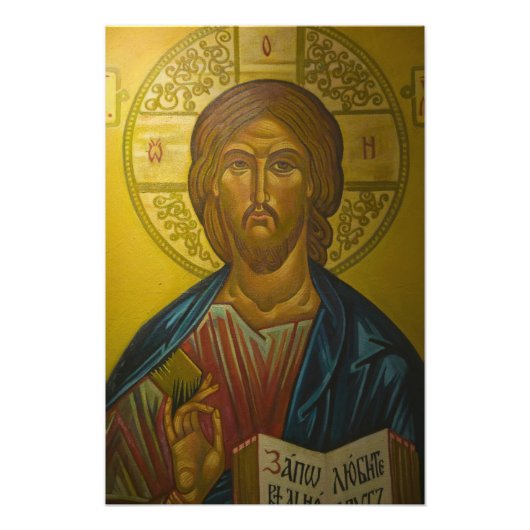 聖ロシアの上智教会のアイコン/ フォトプリント (正面)