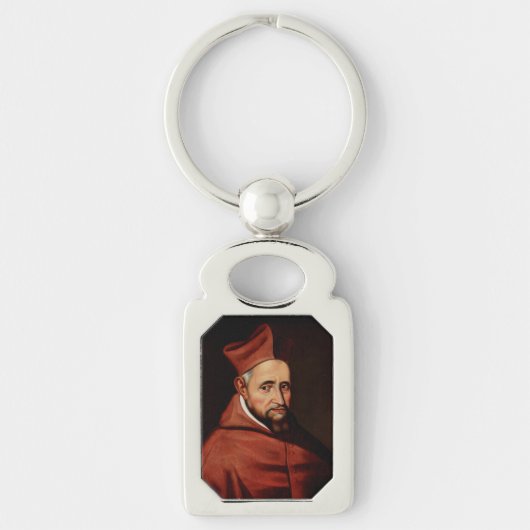 聖ロベルト・ベラルミノのローマ図書館アート キーホルダー (正面)