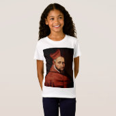 聖ロベルト・ベラルミノのローマ図書館アート Tシャツ (正面フル)