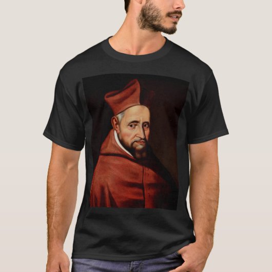 聖ロベルト・ベラーミン - カノン弁護士の守護聖人 Tシャツ (正面)