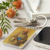 聖ロムアルドはカマルドの創始者 キーホルダー (正面右)