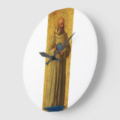 聖ロムアルドはカマルドの創始者 ラージ壁時計 (傾斜)
