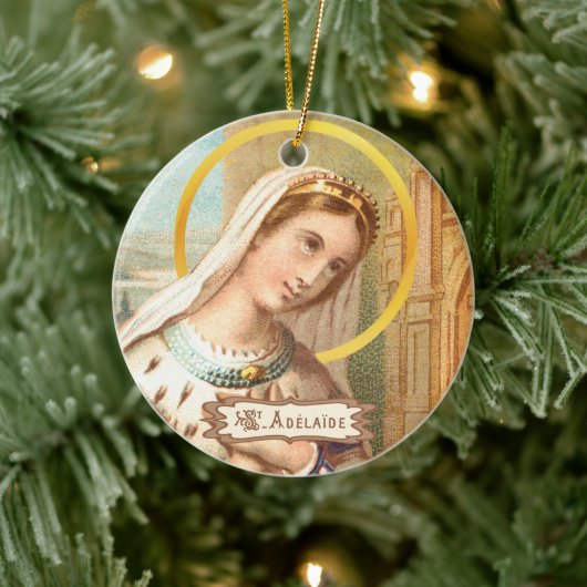 聖ローマ皇帝聖アデレード(03) セラミックオーナメント (ツリー)