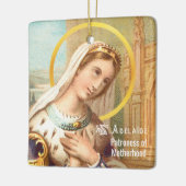 聖ローマ皇帝聖アデレード(03) セラミックオーナメント (左)