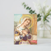 聖ローマ皇帝聖アデレード(03) ポストカード (スタンド正面)