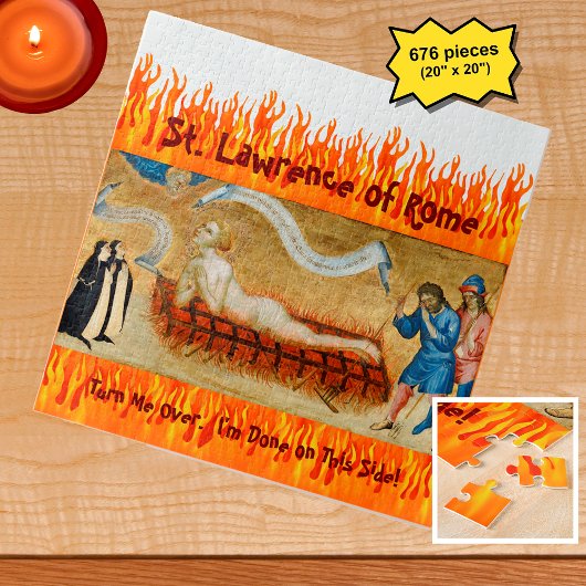 聖ローレンスの殉教、二人の修道女(M 022) ジグソーパズル