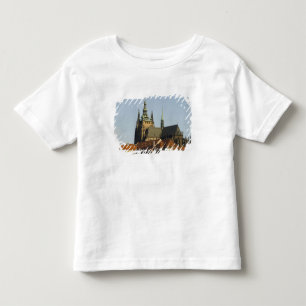聖ヴィート大聖堂とプラハ城のひとつ トドラーTシャツ