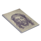 聖ヴェロニカのヴェイユ聖顔のキリストの顔 ノートブック (右側)