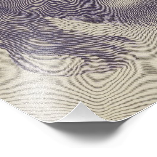 聖ヴェロニカのヴェイユ聖顔のキリストの顔 フォトプリント (角)