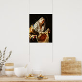 聖ヴェロニカヴェイル神聖顔シュラウド03ポスター ポスター (キッチン)