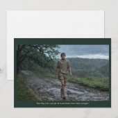 聖ヴェンツェラス　雨の聖歩 招待状 (正面/裏面)