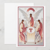 聖三一体 招待状 (正面/裏面)