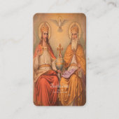 聖三位一体と祈りの言葉 エンクロージャーカード (正面)