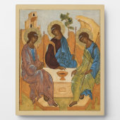 聖三位一体のアイコン フォトプラーク (正面)