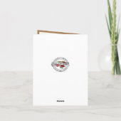 聖三位一体のヴァージン即位 カード (裏面)