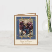 聖三位一体のヴァージン即位 カード (正面)