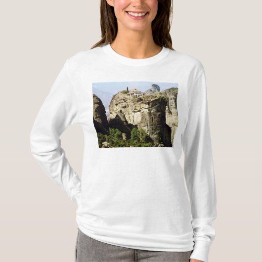 聖三位一体の修道院の眺め Tシャツ (正面)
