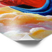 聖三位一体の栄光プリント – 聖像のアートワーク フォトプリント            (角)