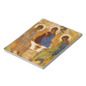 聖三位一体アイコンルブレフビザンチンカトリックの贈り物 ノートパッド (回転)