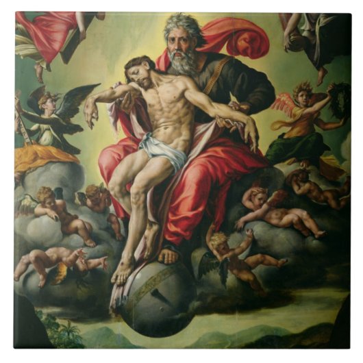 聖三位一体 タイル (正面)