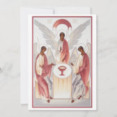 聖三位一体 招待状 (正面)