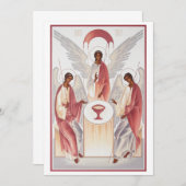 聖三位一体 招待状 (正面/裏面)