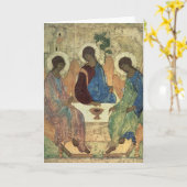 聖三位一体、1420s カード (黄色い花)