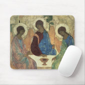 聖三位一体、1420s (パネルのテンペラ) マウスパッド (マウス)