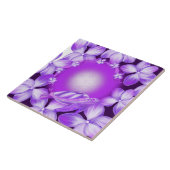 聖亀、花の命とフローラデザイン タイル (側面)