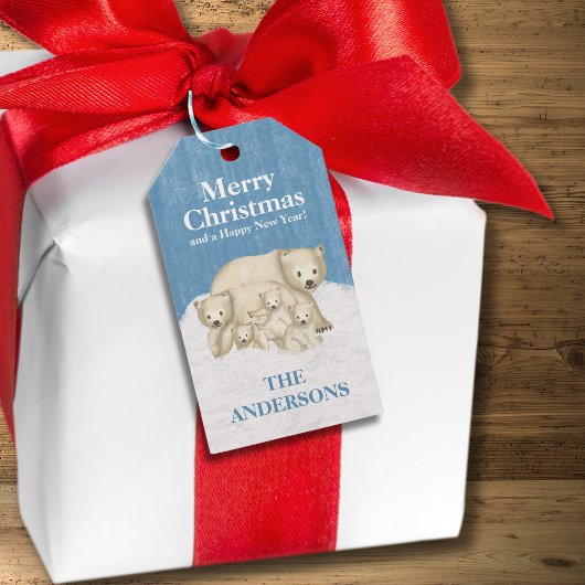 聖五聖降誕祭のお祝い一家 ギフトタグ