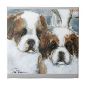 聖人たち。.... タイル (正面)