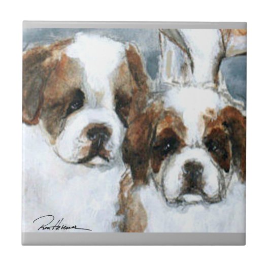 聖人たち。.... タイル (正面)