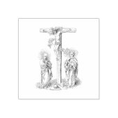 聖人とイエスクラシカルアール ラバースタンプ (インプリント)