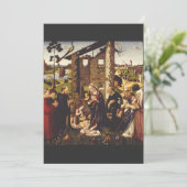 聖人と寄進者による幼児の崇拝 シーズンカード (スタンド正面)