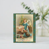 聖人と幸福のクリスマスエンジェルカード、ステッカー シーズンポストカード (スタンド正面)