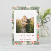 聖人のクリスマス結婚したフローラと明るい新婚 シーズンカード (スタンド正面)