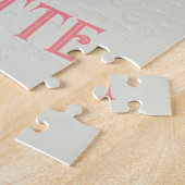 聖人の名を冠した可愛いボホクリスマスユニコーン ジグソーパズル (側面)