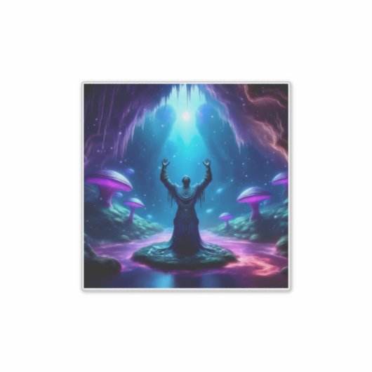 聖人の器量は天に昇る シール (正面)