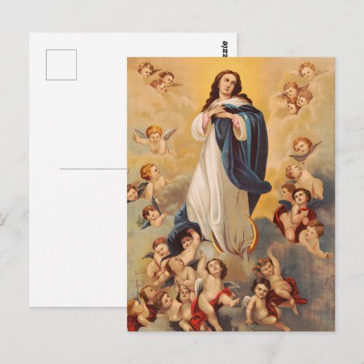 聖人の昇天 ポストカード (正面/裏面)