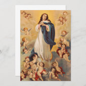 聖人の昇天 招待状 (正面/裏面)