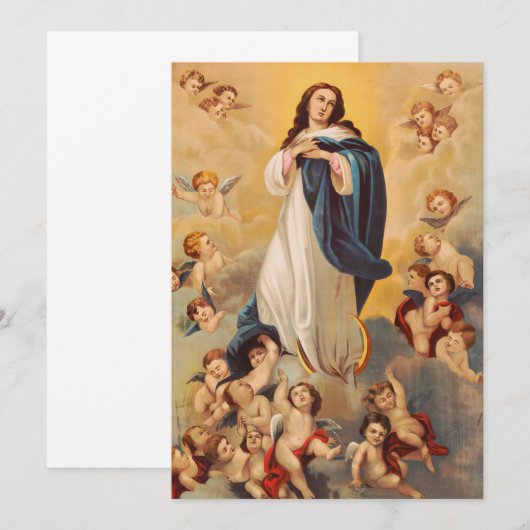 聖人の昇天 招待状 (正面/裏面)