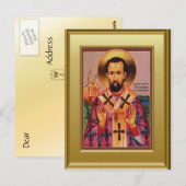 聖人の正統なイコン ポストカード (正面/裏面)