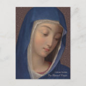 聖人の無原罪の肖像 スキピオーネ・プルツォーネ CC0714 ポストカード (正面)