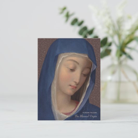 聖人の無原罪の肖像 スキピオーネ・プルツォーネ CC0714 ポストカード (スタンド正面)