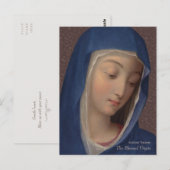 聖人の無原罪の肖像 スキピオーネ・プルツォーネ CC0714 ポストカード (正面/裏面)